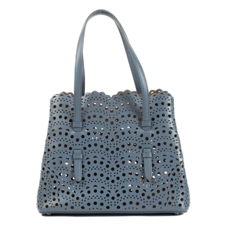 関税込☆アライア〇ALAIA MINA 16 トートバッグ leather totebag Alaïa Mina 16 Vienne Wave leather tote bag ALAÏA