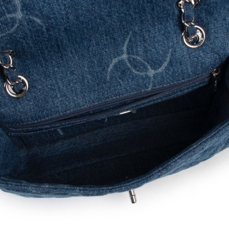 Chanel Denim Medium Flap Bag Labellov Buy and Sell Authentic