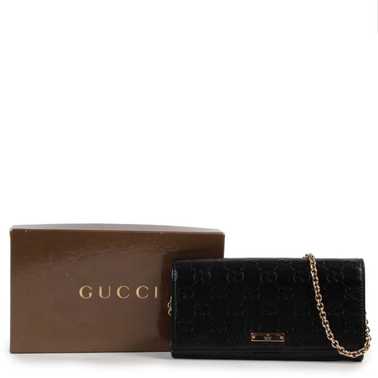 Gucci guccissima hotsell wallet on chain