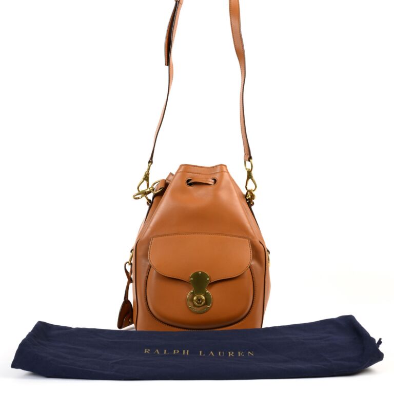 Ralph lauren new arrivals cognac handbag