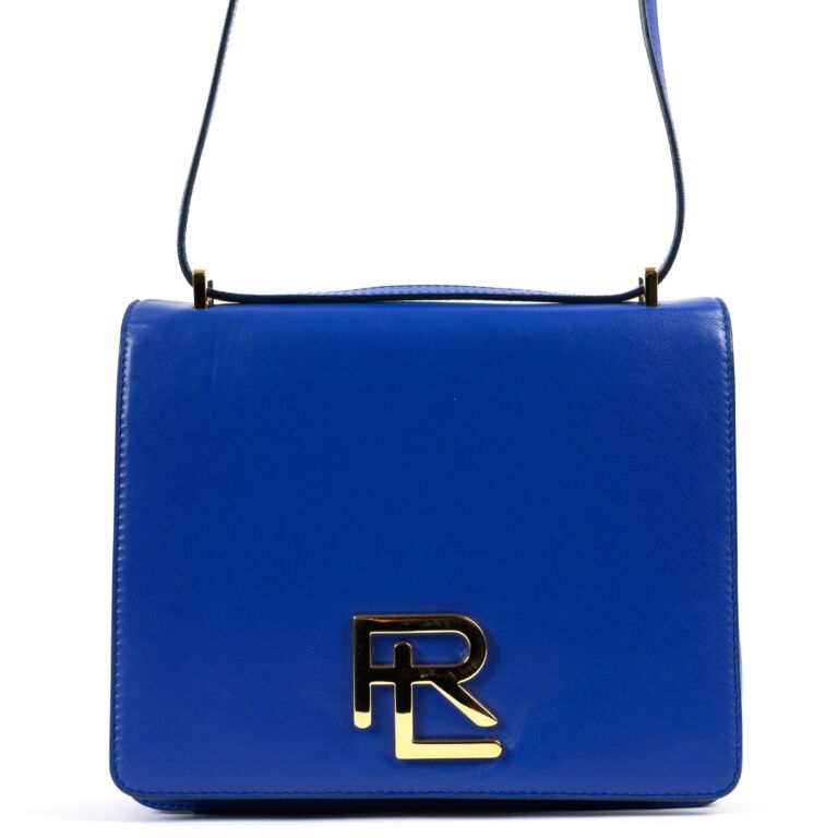 Ralph Lauren Blue Crossbody Bag Labellov Buy and Sell