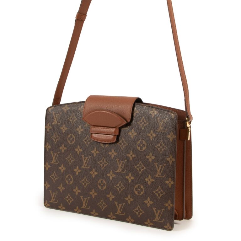 Louis Vuitton Courcelles Monogram Canvas Crossbody Bag ○ Labellov