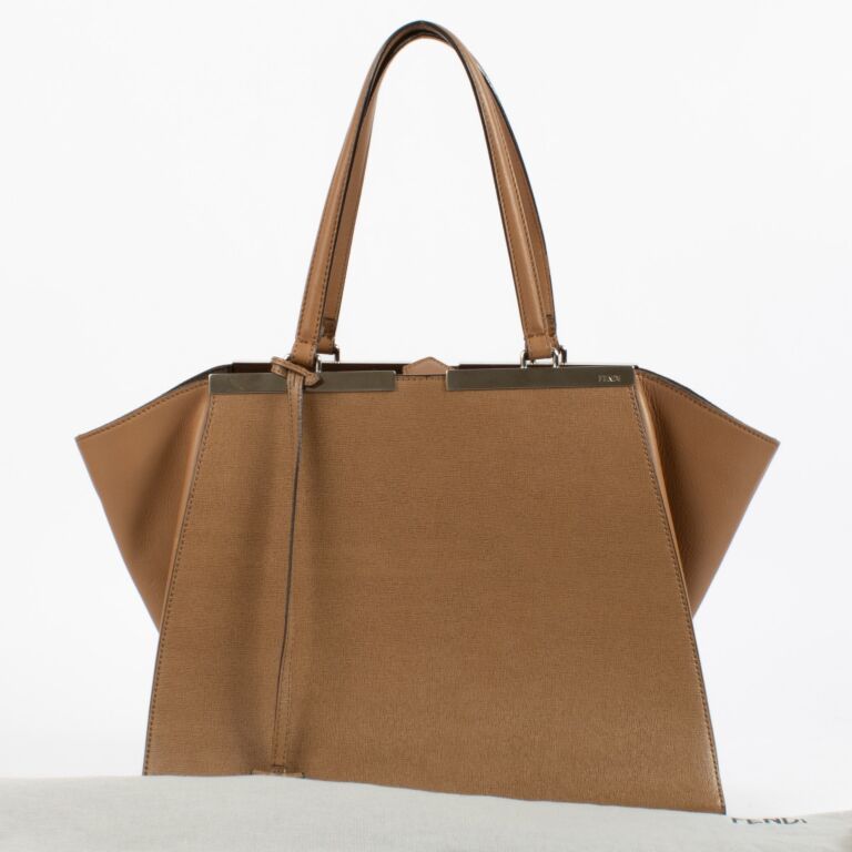 ブラウンレザーショルダーバッグ Fendi Fendi Brown 3Jours Shoulder Bag ○ Labellov ○ Buy and Sell