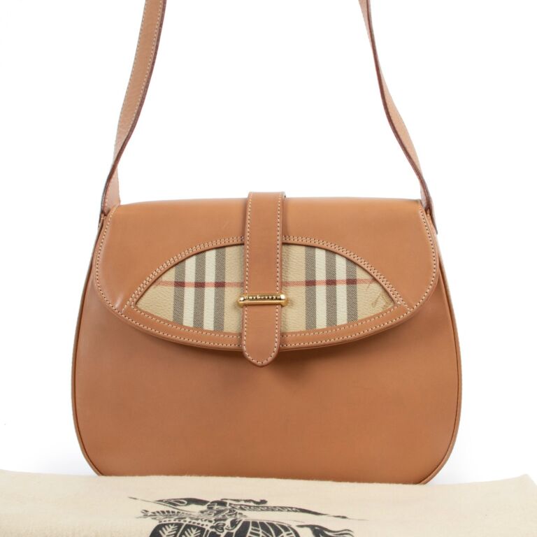 Burberry, Bags, Preloved Vintage Burberry Check Crossbody Bag