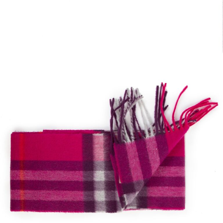 Burberry rosa halsduk online