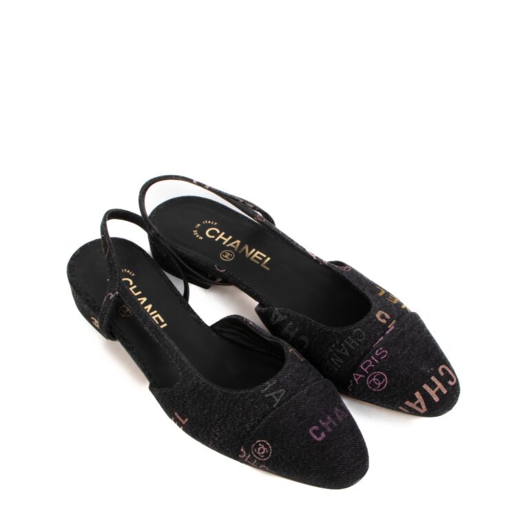 Chanel slingback prix new arrivals