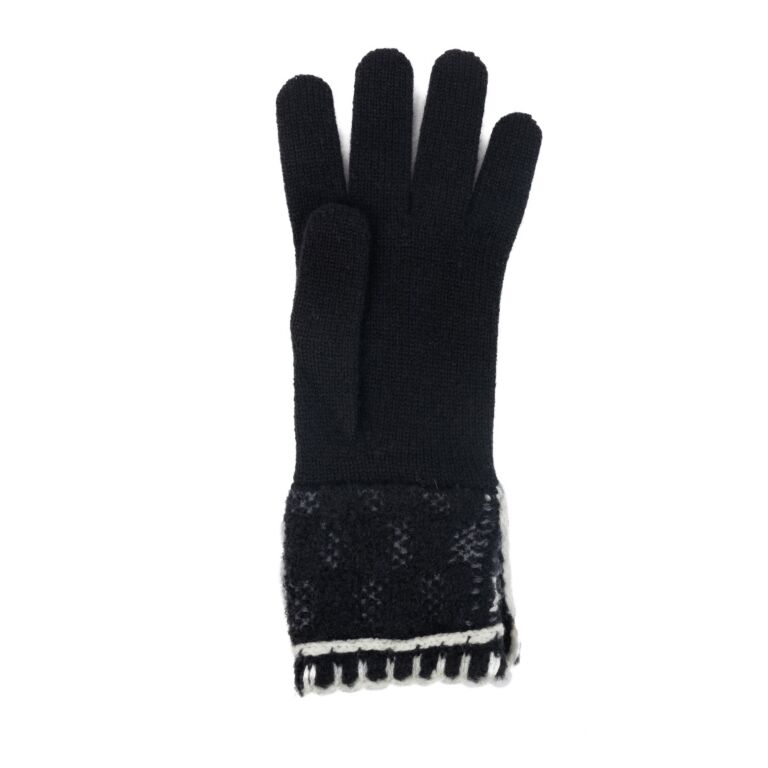 CHANELグローブ Chanel Black Gloves - size L ○ Labellov ○ Buy and Sell