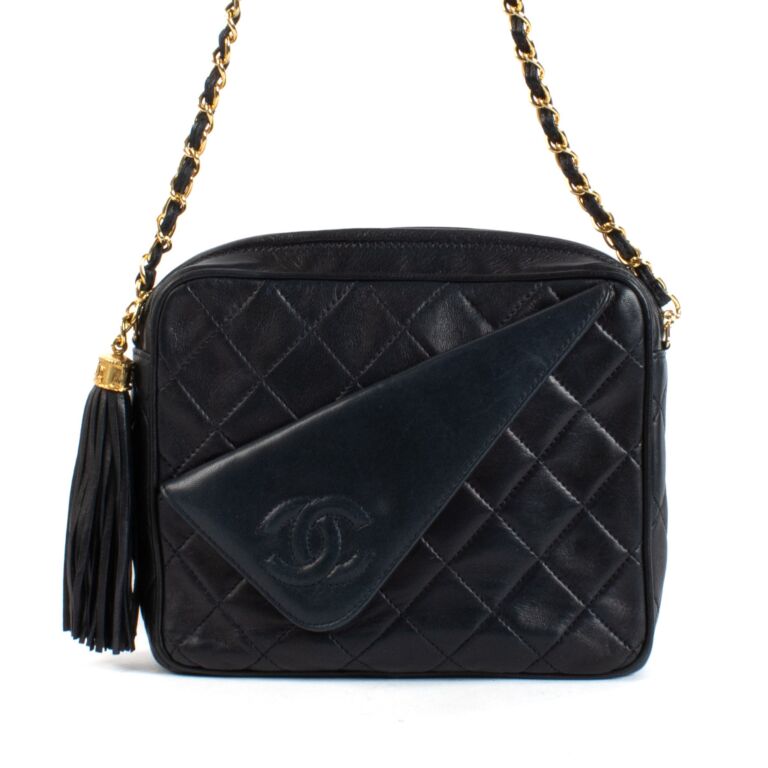 Chanel camera brooch top