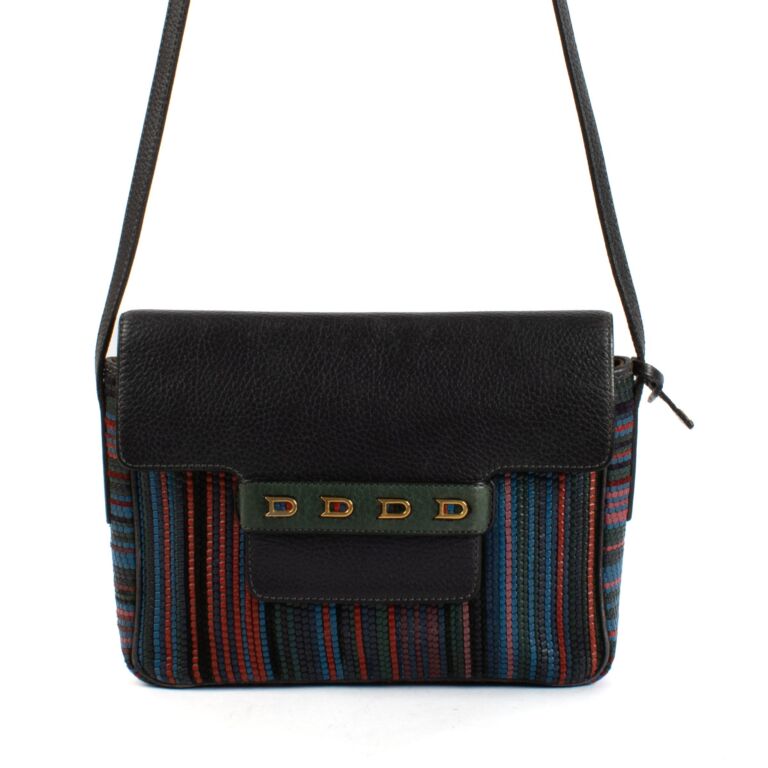 Delvaux Black Poirier Crossbody Bag ○ Labellov ○ Buy and