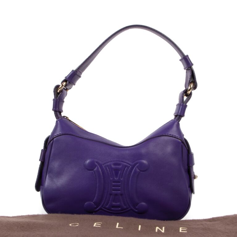 Deep purple shop bag