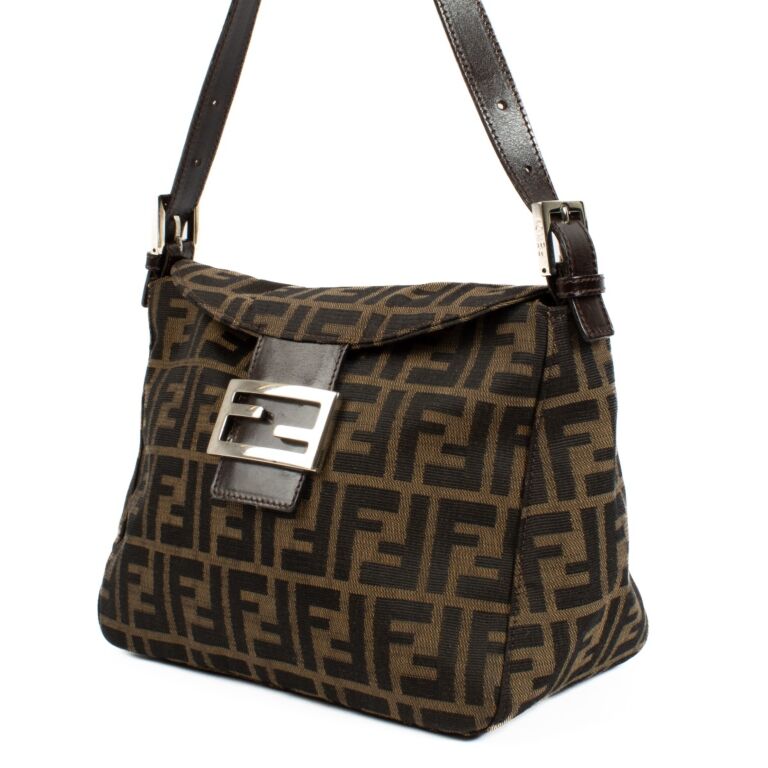 【FENDI】Mamma Baguette ミディアム ラフィアFF バッグ Mamma Baguette Medium Fabric Beige | Fendi