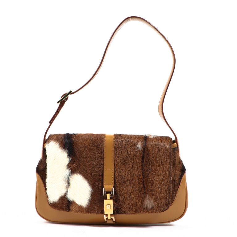 Gucci cognac bag sales