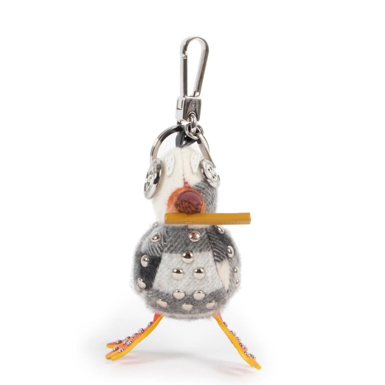 Burberry Multicolor Seagull Keychain Labellov Buy and Sell Authentic Luxury