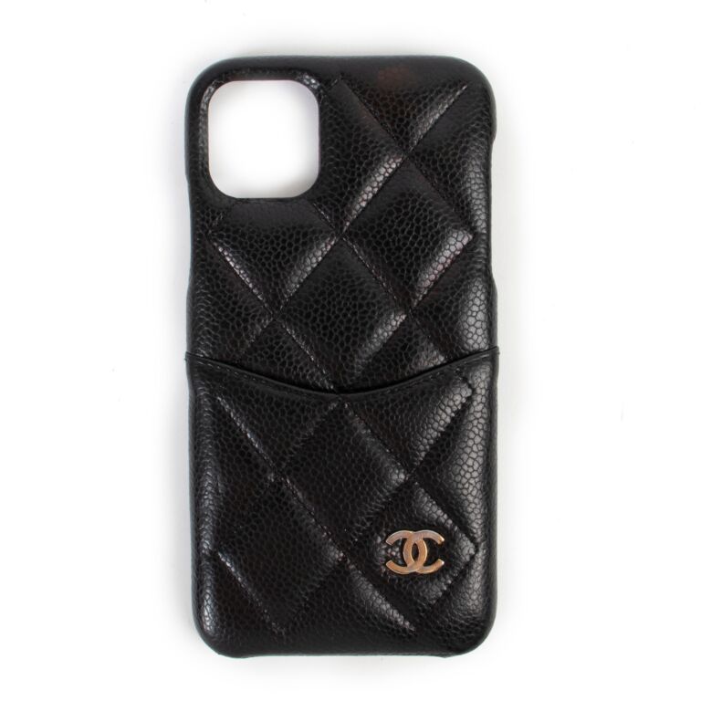 2024高い素材  Labellov ○ Cover Max Pro 11 iPhone Black Chanel ○ and Buy iPhoneアクセサリー