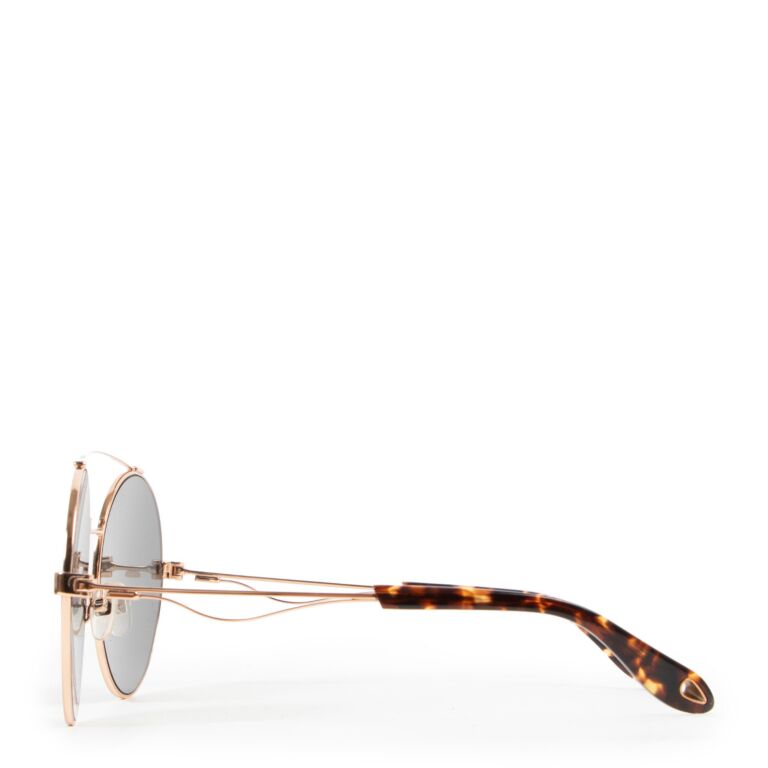 Givenchy gold aviators clearance
