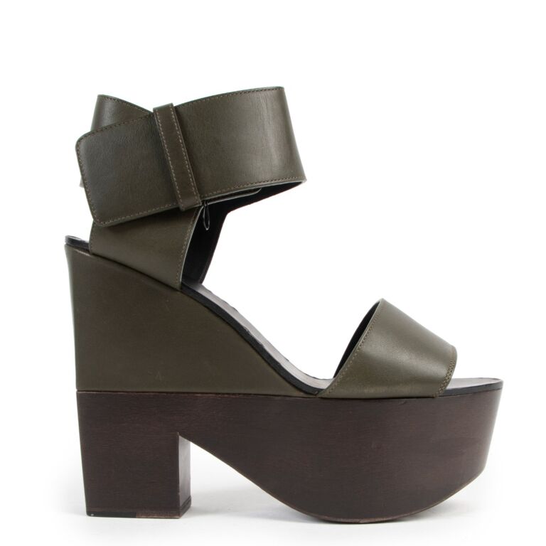 Celine on sale wedge shoes