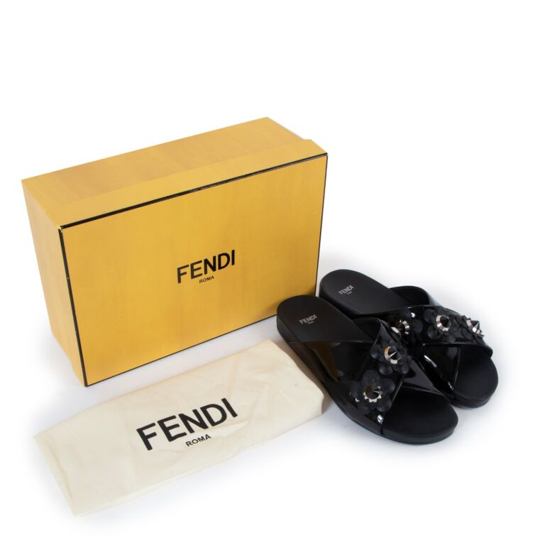 FENDI ブラックサテン ミュール FENDI ブラックサテン ミュール 楽天市場】FENDI フェンディ FF