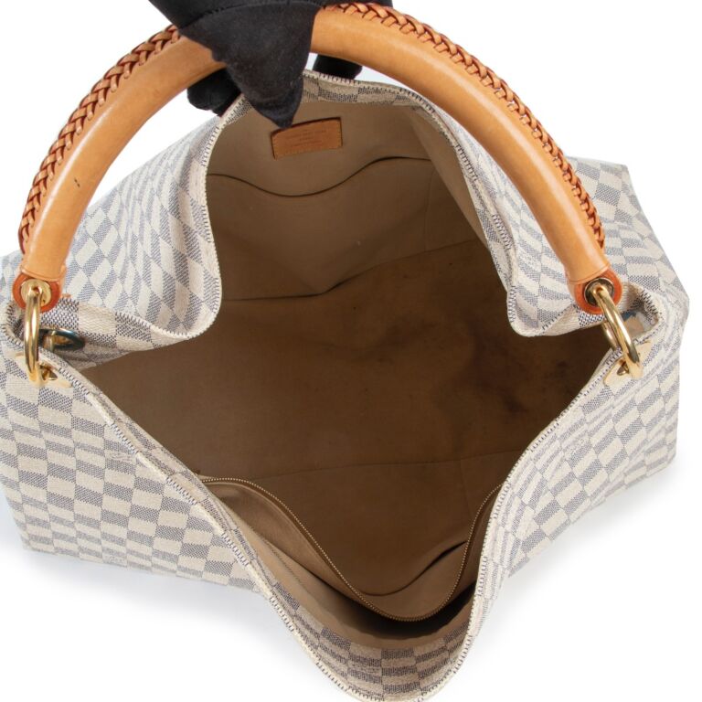 Louis Vuitton Galliera PM Damier Azur Shoulder Bag ○ Labellov