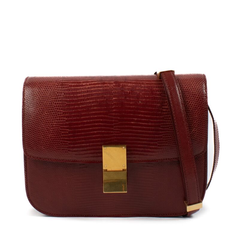 Celine lizard box bag hotsell