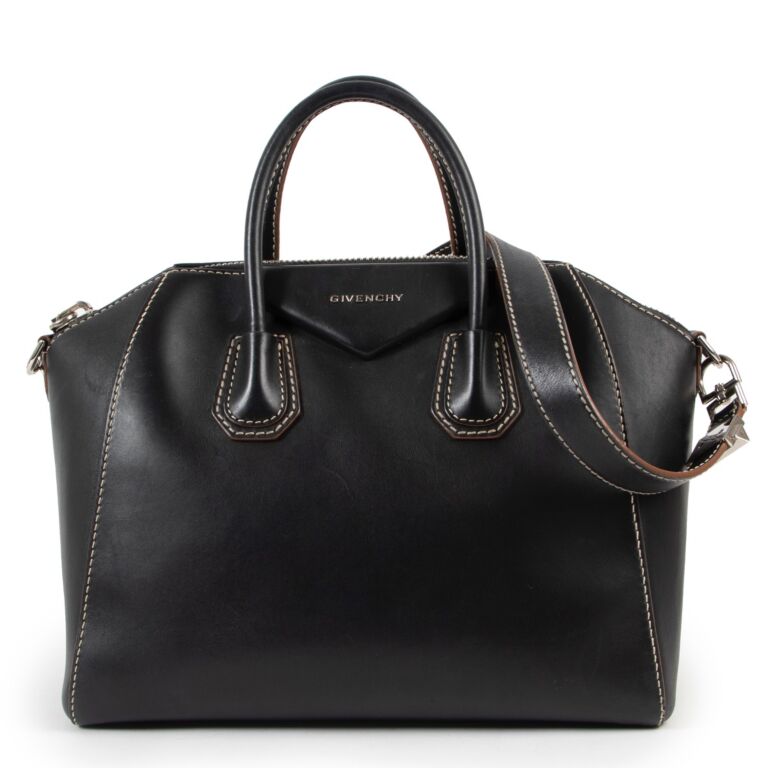 Givenchy Antigona Black Handbag Labellov Buy and Sell Authentic Luxury