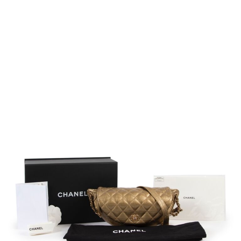 Chanel Bronze Easy Trip Waist Bag ○ Labellov ○ Buy and Sell Authentic Luxury