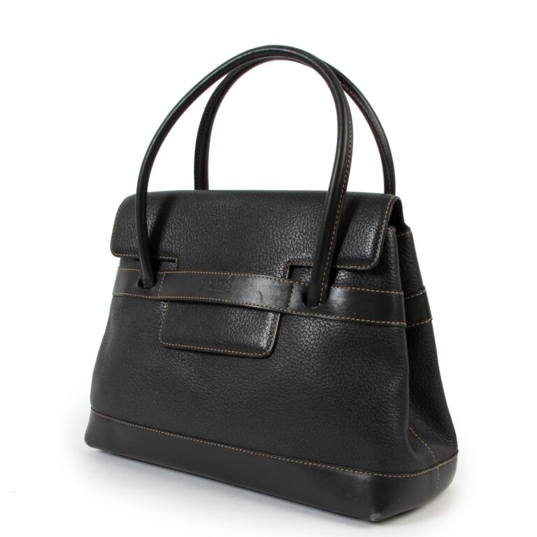 Delvaux Black Top handle ○ Labellov ○ Buy and Sell