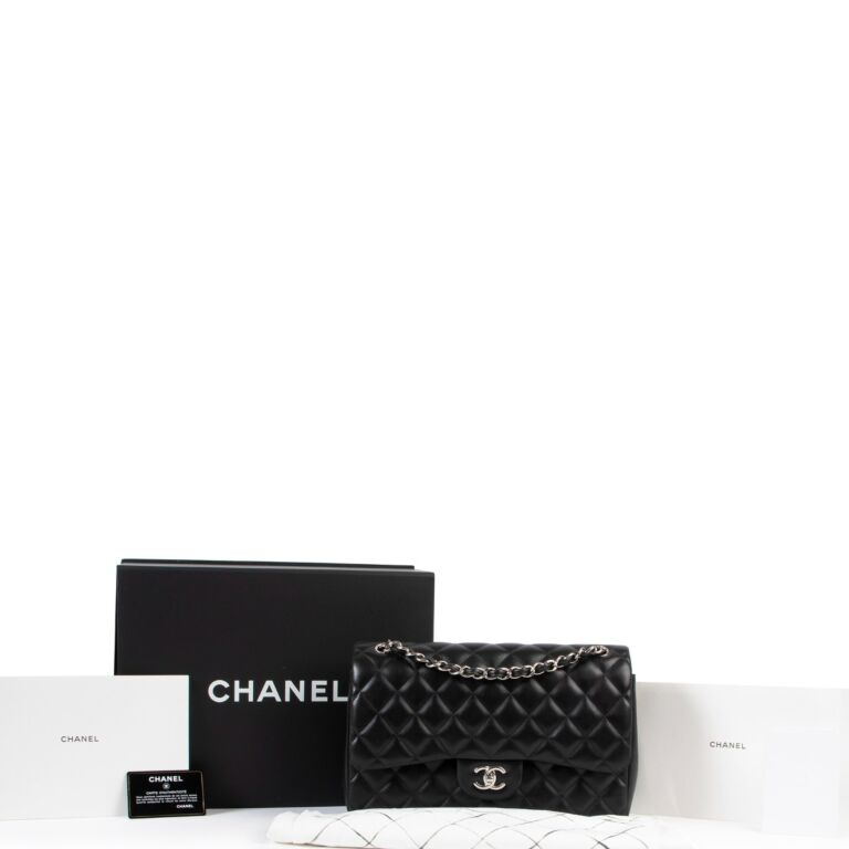 Chanel Black Jumbo Classic Flap Bag ○ Labellov ○ Buy and Sell