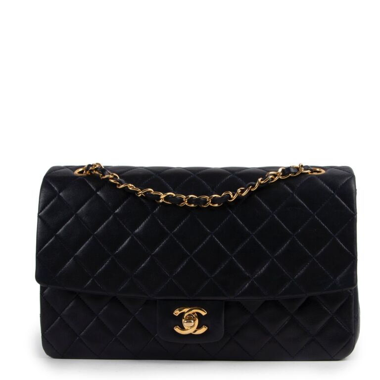 Túi Xách Chanel Coco 95 Flap Bag With Top Handle in Navy  Centimetvn