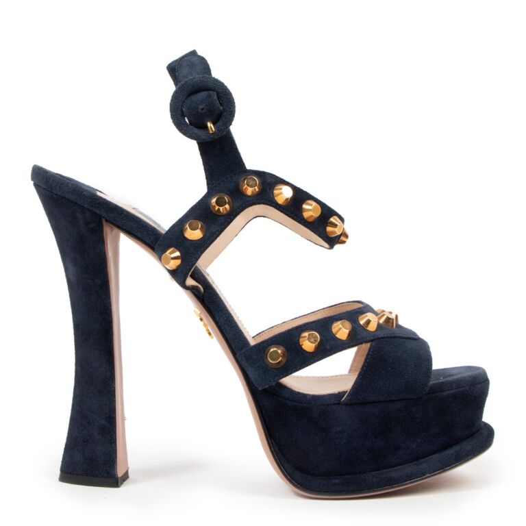 Prada suede sale sandals