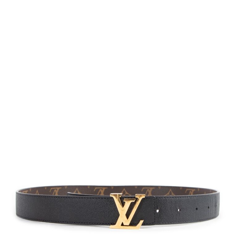 Louis Vuitton Initiales Reversible 30mm Belt - Size 80