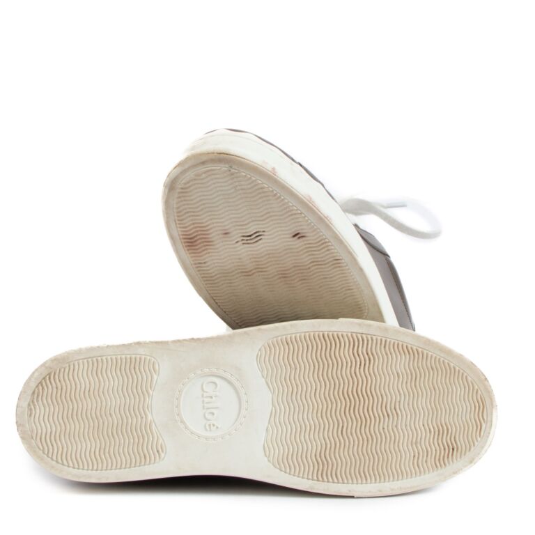Chloé Lauren Sneakers Night Forest Green - size 39