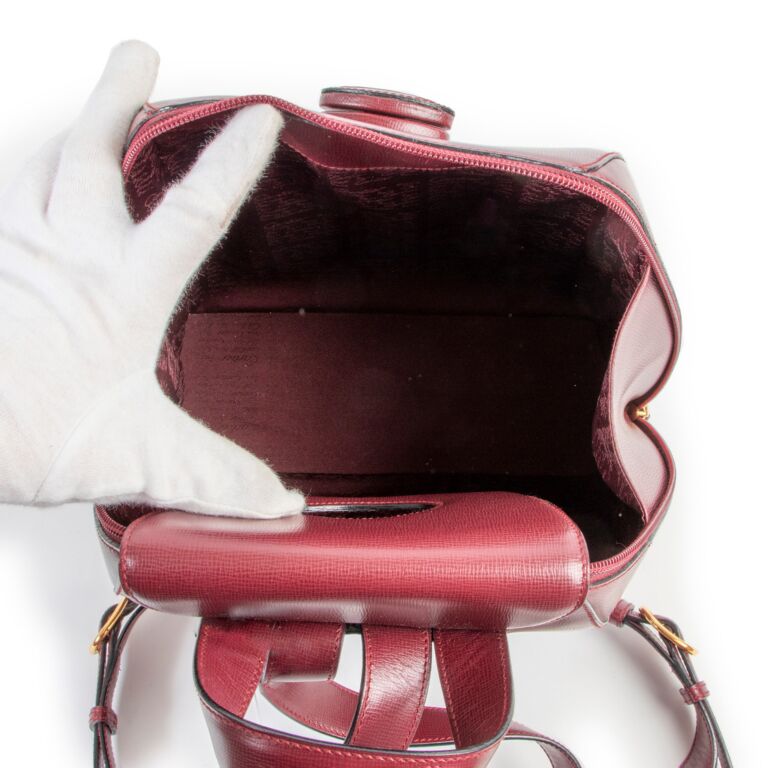 Cartier Red Happy Birthday Backpack ○ Labellov ○ Buy and Sell
