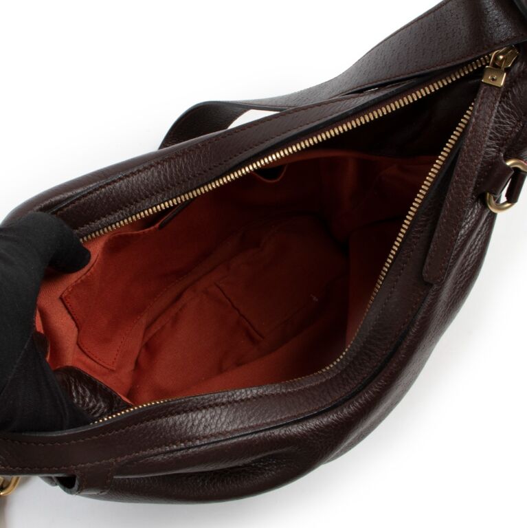 大特価市 Salvatore Ferragamo Brown Crossbody ○ Labellov ○ Buy and バッグ