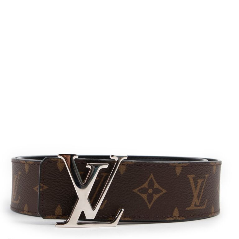 Sold Louis Vuitton Monogram Reversible Belt Size 85