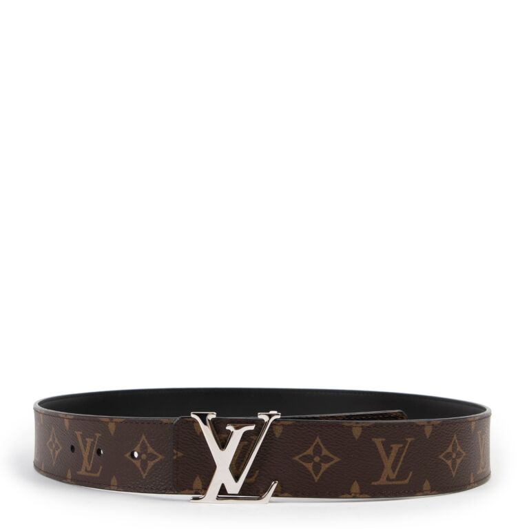 Louis Vuitton Black and White Monogram Belt - Size 80 ○ Labellov ○ Buy and  Sell Authentic Luxury