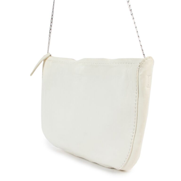 Celine white handbag shop