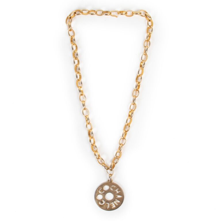 Coco Chanel Gold Necklace 