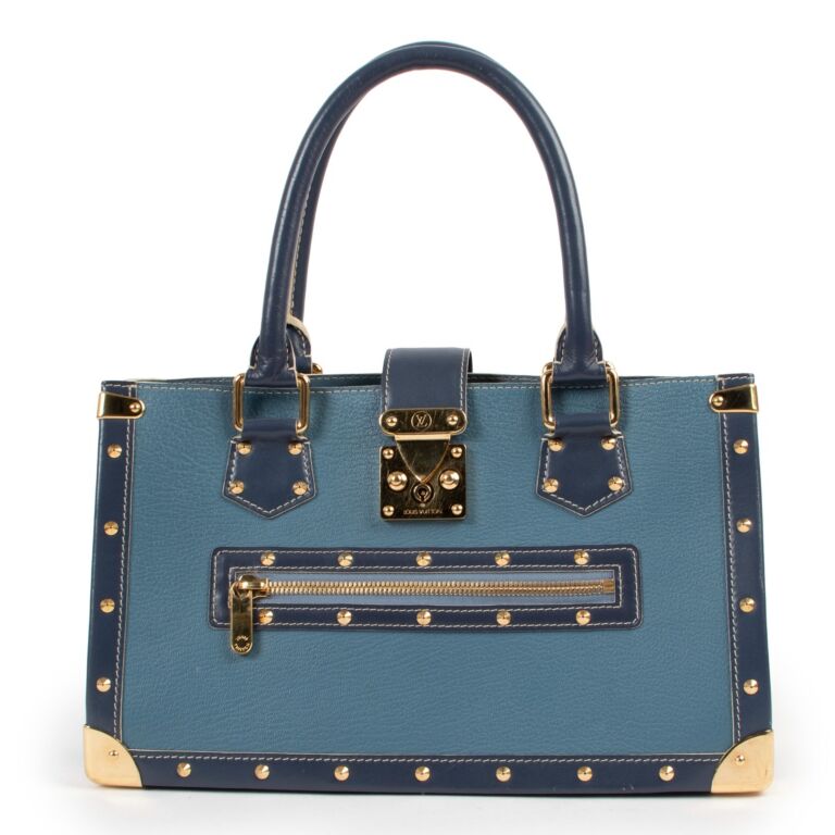 Louis Vuitton Blue Handbags