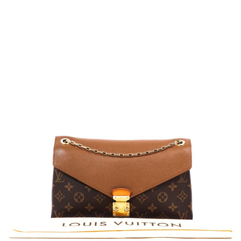 Louis vuitton pallas chain shoulder bag outlet