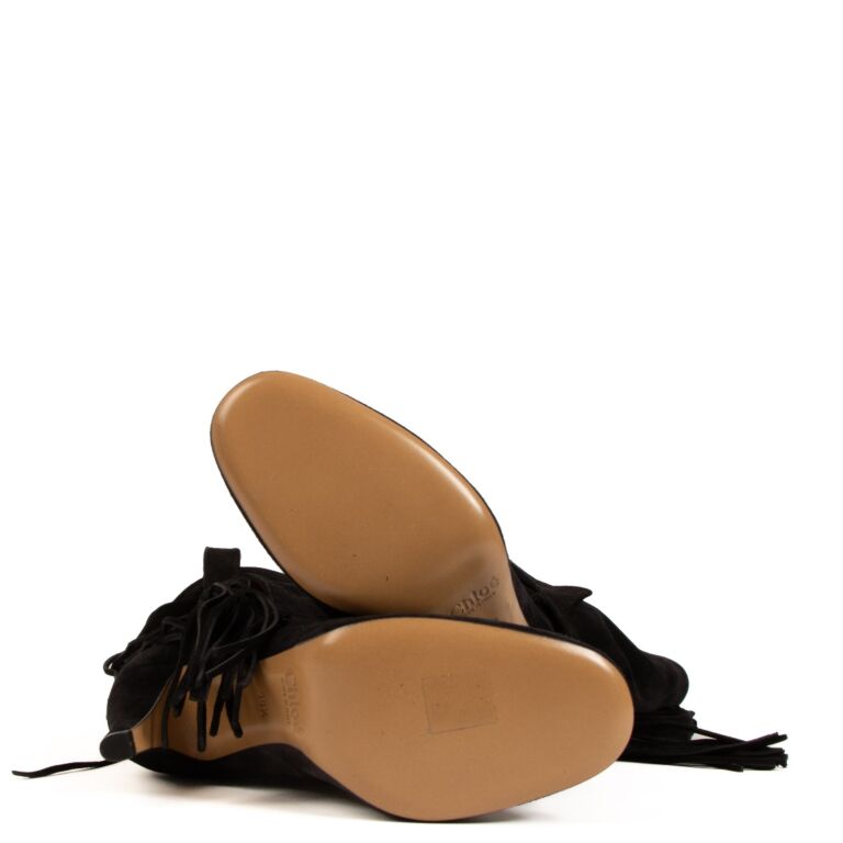 Chloe 2024 suede boots