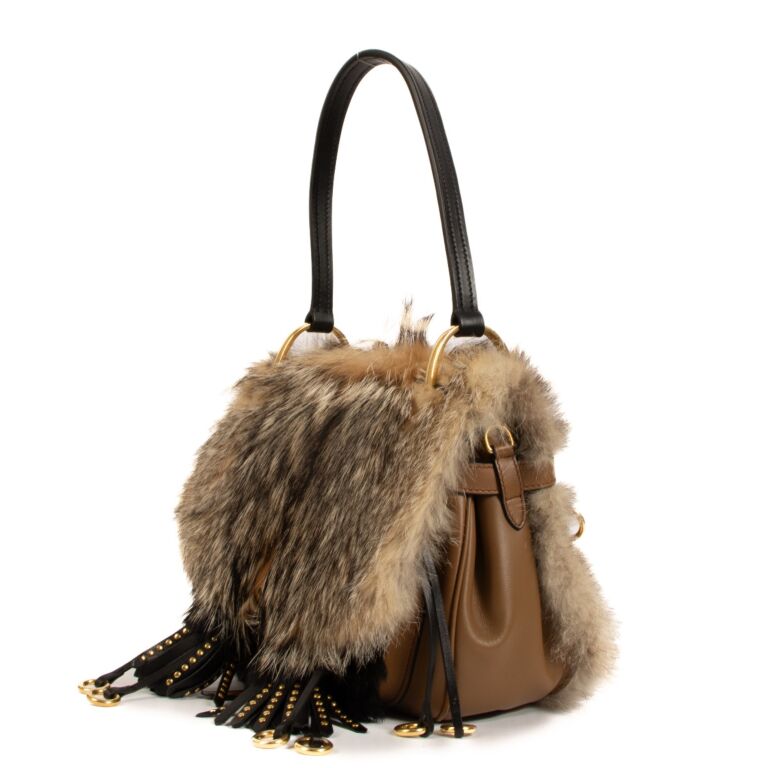 Fur prada bag sales