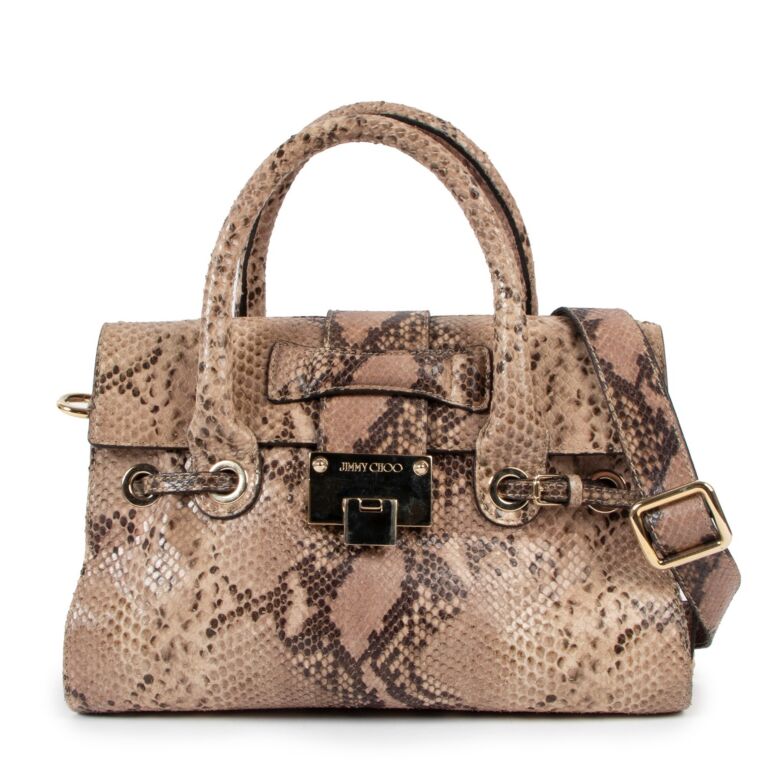 Jimmy choo 2025 top handle bag