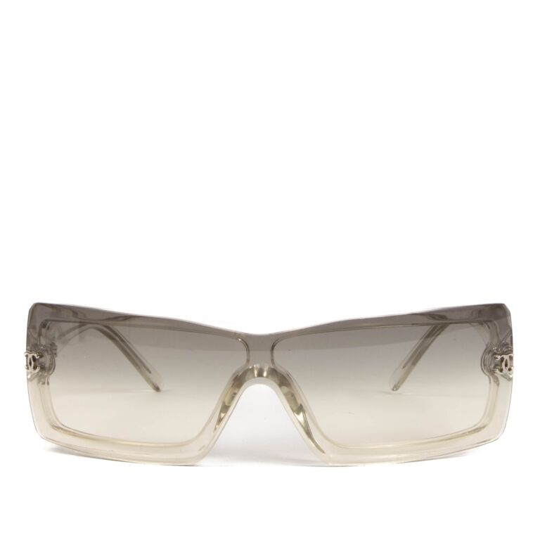 Chanel top transparent sunglasses