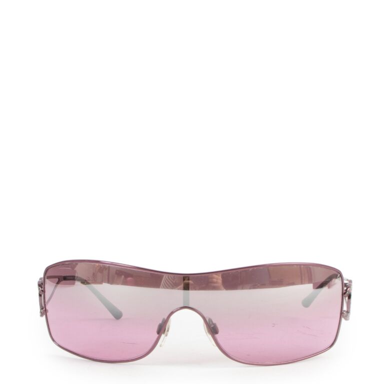 Chanel sunglasses purple shop