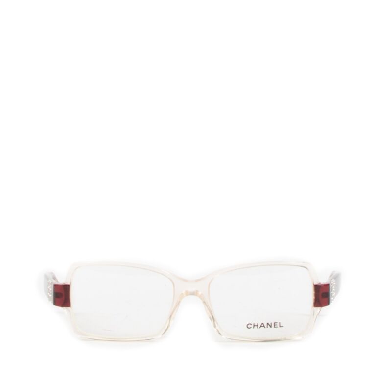 Chanel hotsell clear eyeglasses