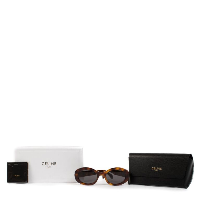 Celine Blonde Havana Triomphe 01 Sunglasses ○ Labellov