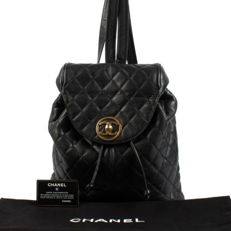 VINTAGE シャネル バケットバッグ ブラック Chanel Vintage Black Bucket Bag - Etsy