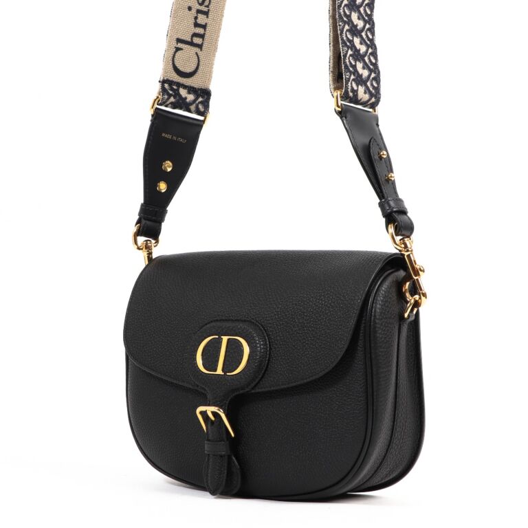 Dior Black Large Dior Bobby Bag Labellov Buy and Sell