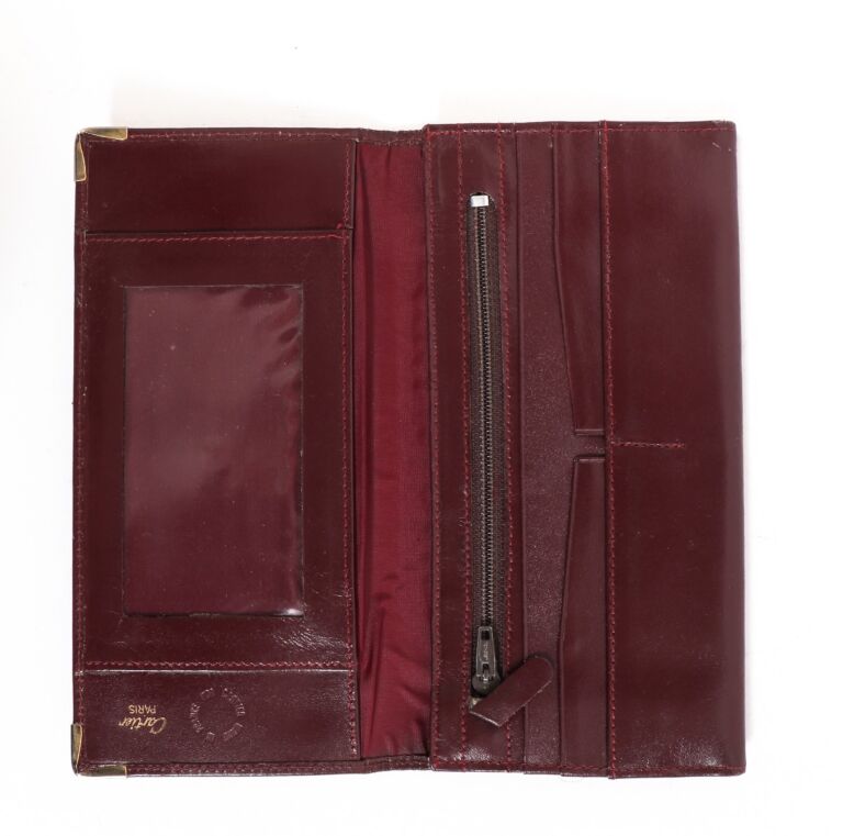 Cartier outlet long wallet