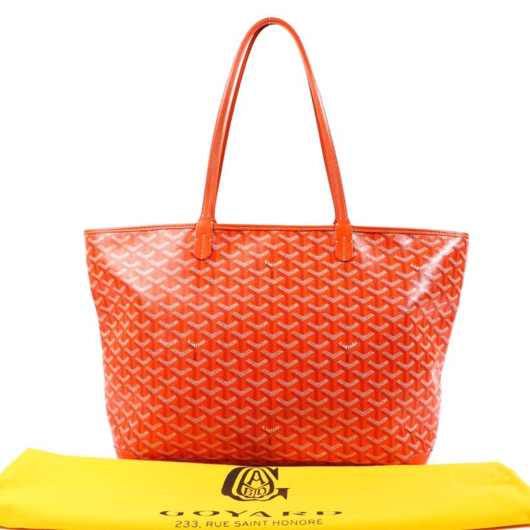 Goyard Orange Goyardine Artois MM Shoulder Bag ○ Labellov ○ Buy and Sell  Authentic Luxury